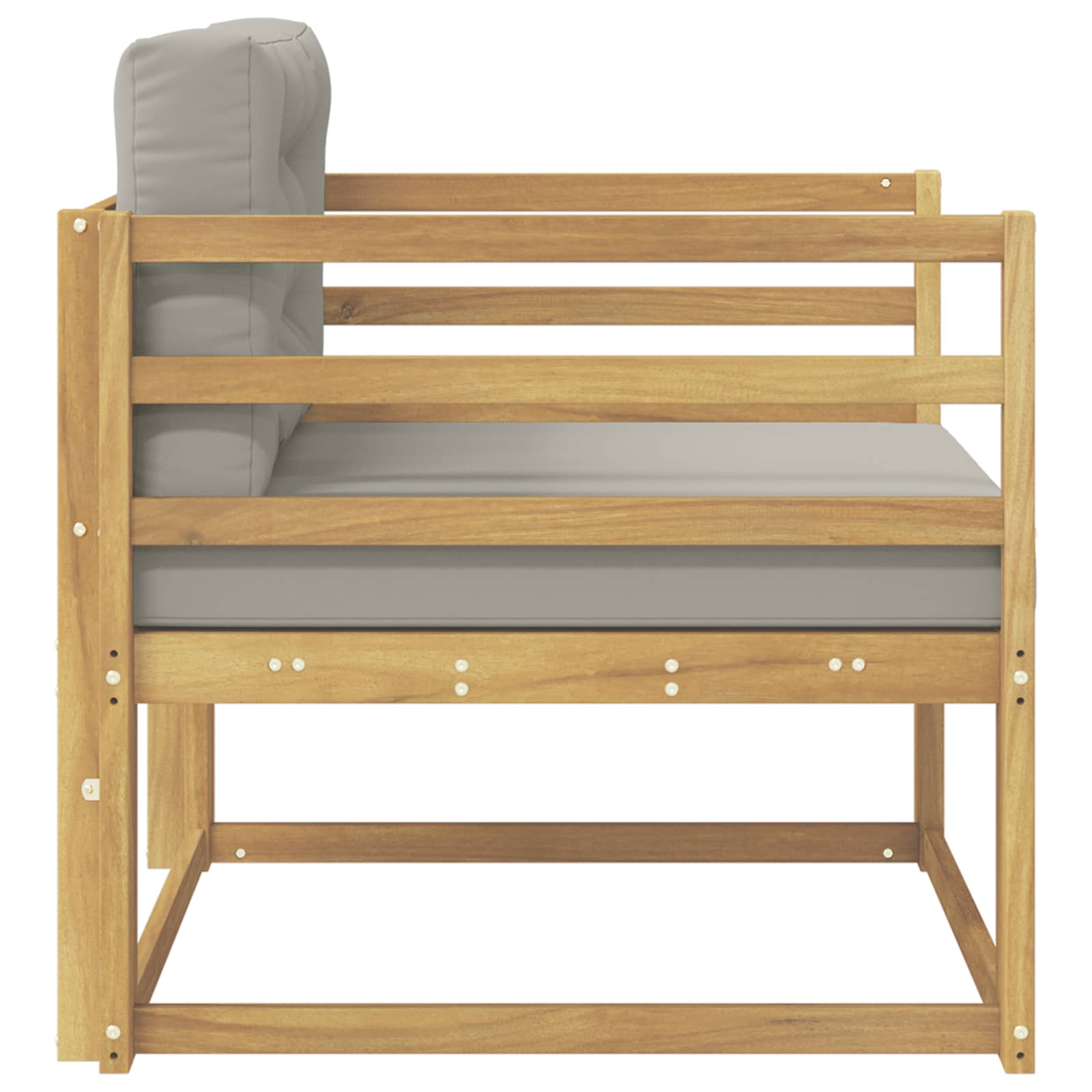 Outdoor Mittelsofa Natur