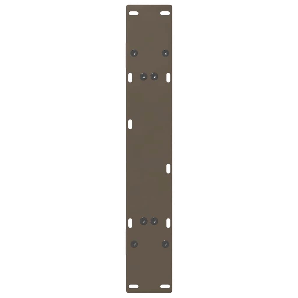 Couchtischbeine A-Form 2 Stk. 30x(30-31) cm Stahl
