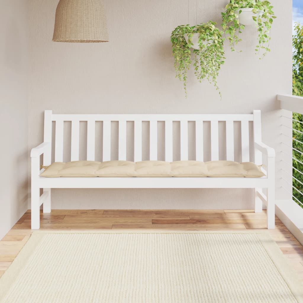 Gartenbank-Auflage Anthrazit 100x50x7 cm Oxford-Gewebe
