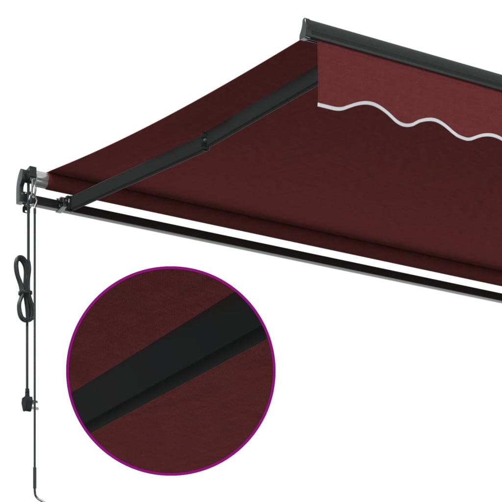 Markise Automatisch Einziehbar 350x250 cm Creme