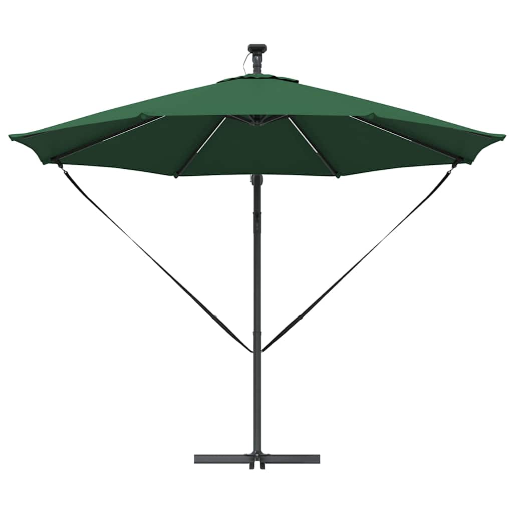 Sonnenschirm Sand 294 x 294 x 248 cm Polyester und Aluminium