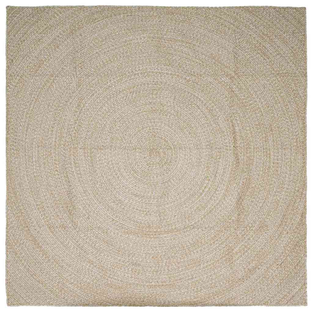 Bereichsteppiche Natürlich und Weiß 60 x 250 cm Jute