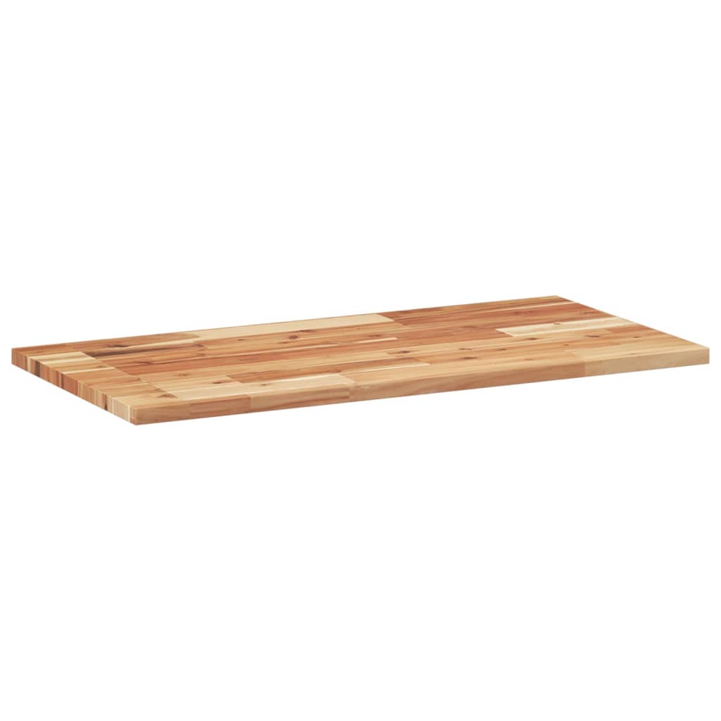Tischplatte 40x20x2 cm Rechteckig Massivholz Akazie