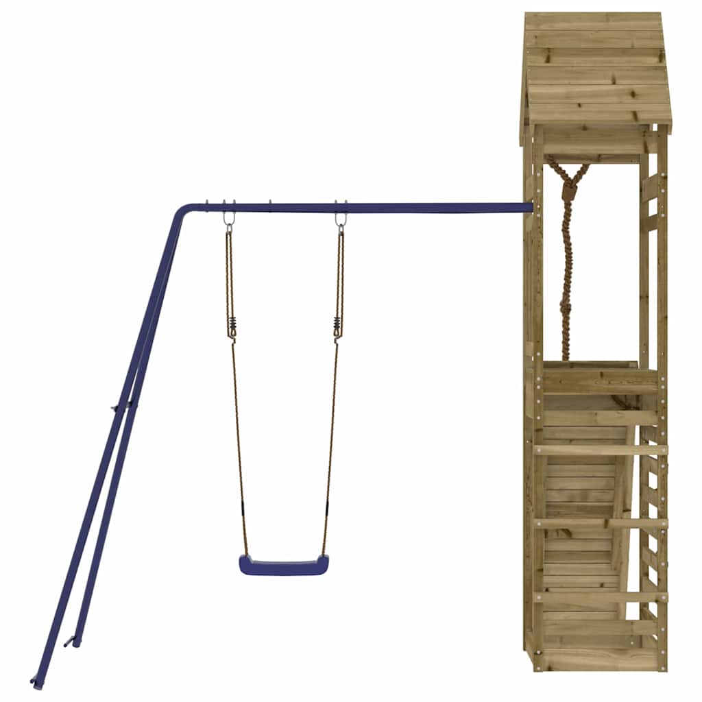Spielturm Massivholz Kiefer