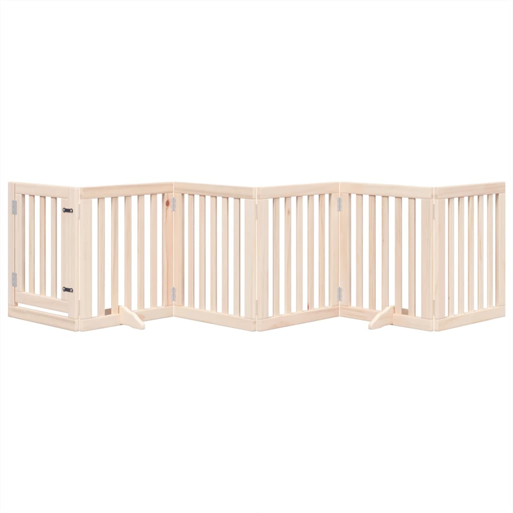 Hundegitter Faltbar 3 Paneele 150 cm Pappelholz