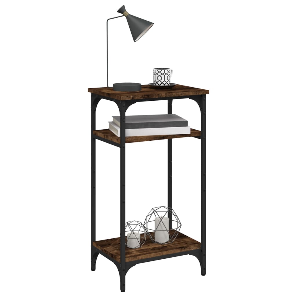 Beistelltisch Schwarz 40x30x75 cm Holzwerkstoff