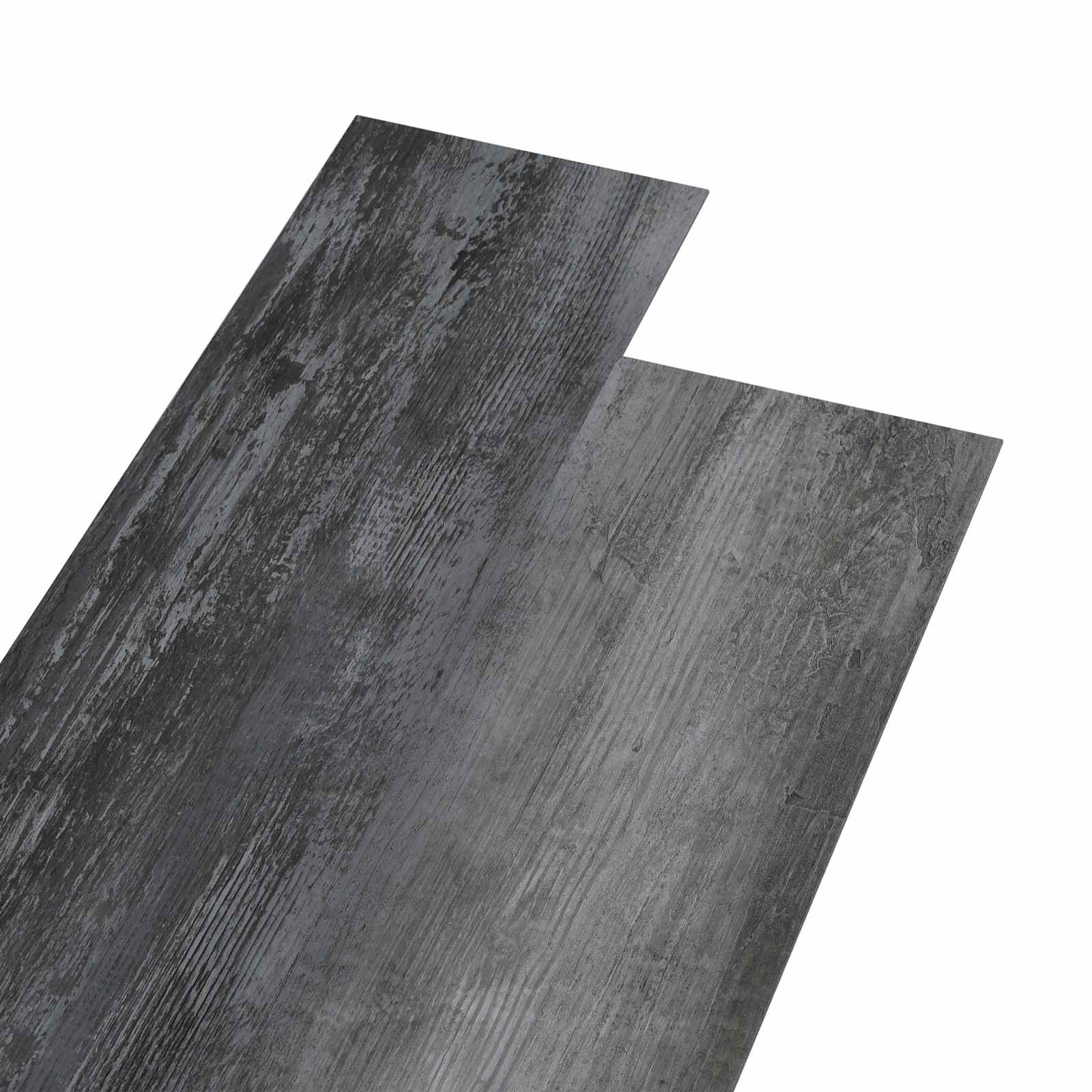 Bodenplanken 18 pcs Walnussbraun 5,26 m² PVC