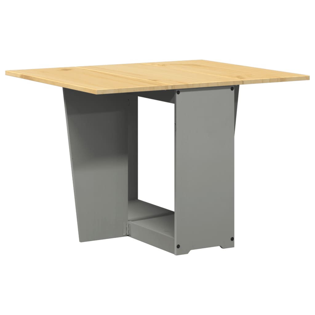 Butterfly-Esstisch Klappbar Corona Wachsbraun Massivholz Kiefer