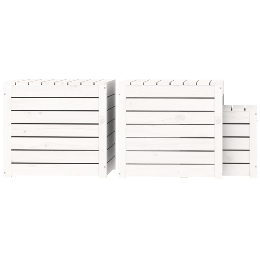 Gartenbox 101x50,5x46,5 cm Massivholz Kiefer