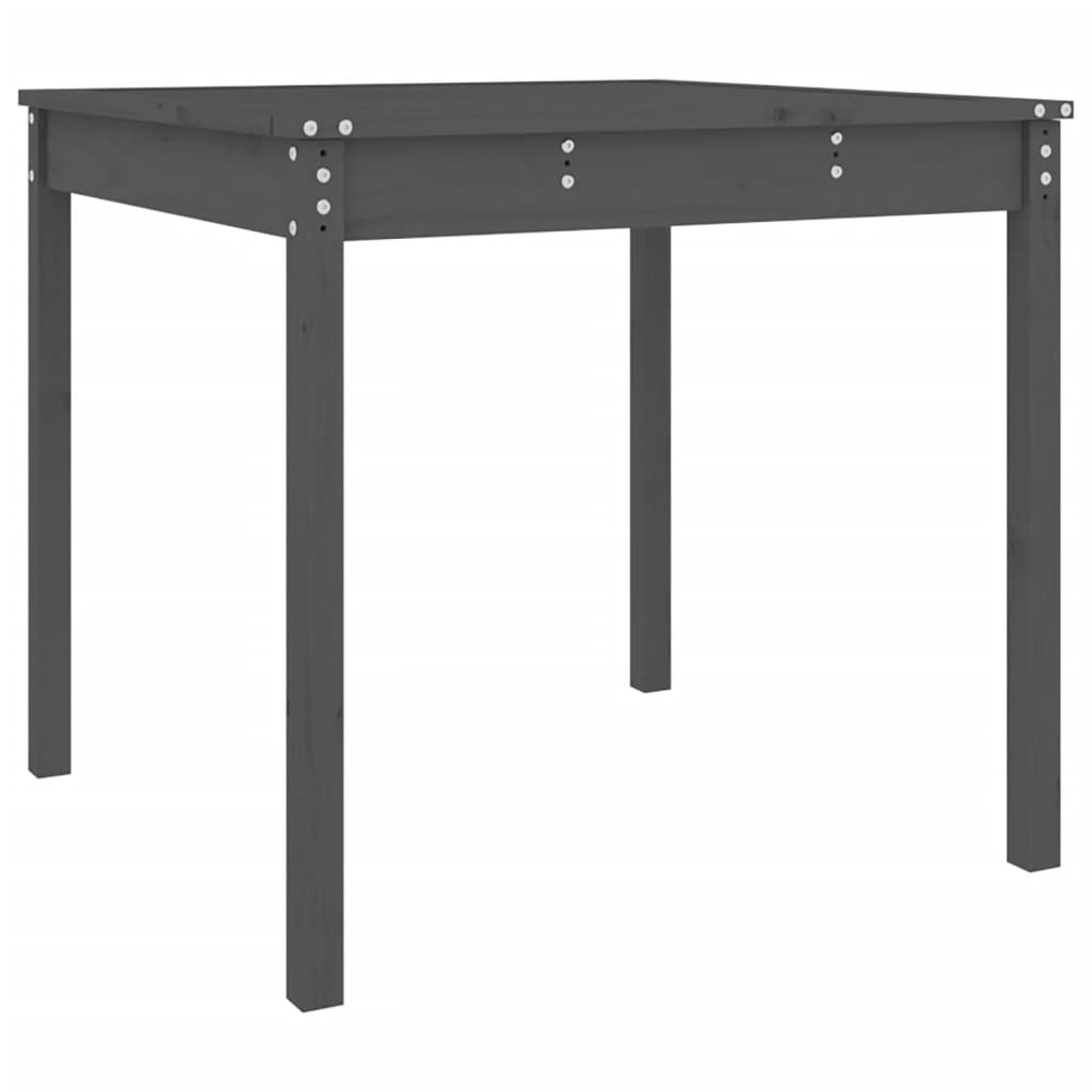 Gartentisch 82,5x82,5x76 cm Massivholz Kiefer