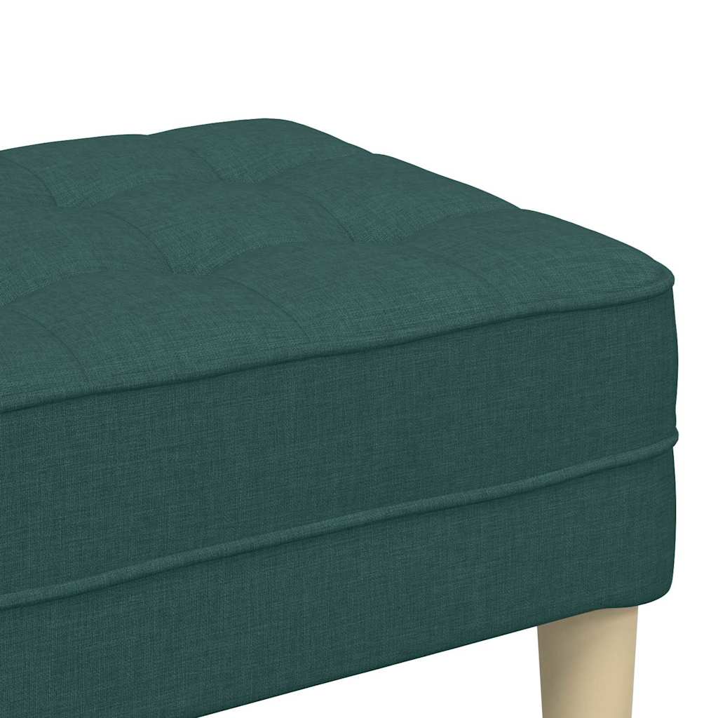Bank mit Kissen Hellgrau 113 x 57 x 39 cm Stoff