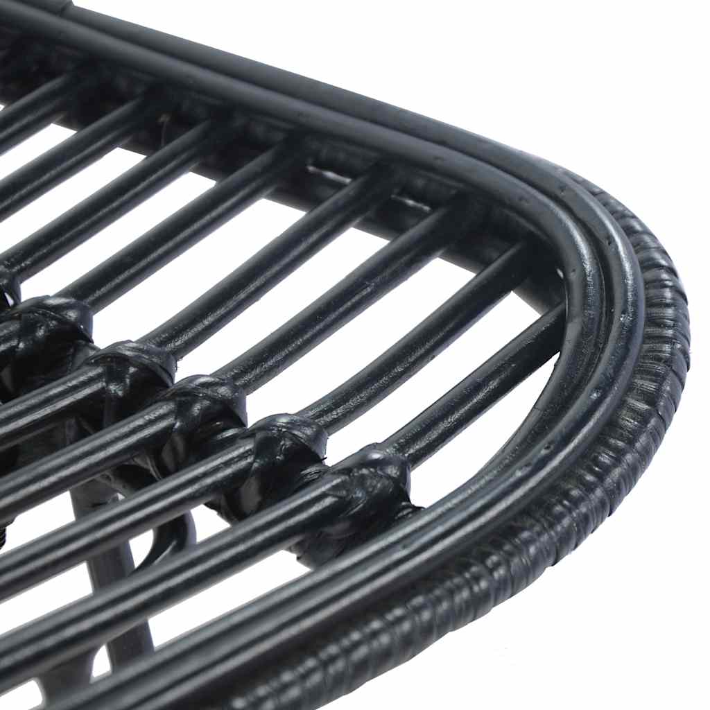 Barhocker 2 Stk. Rattan Natur