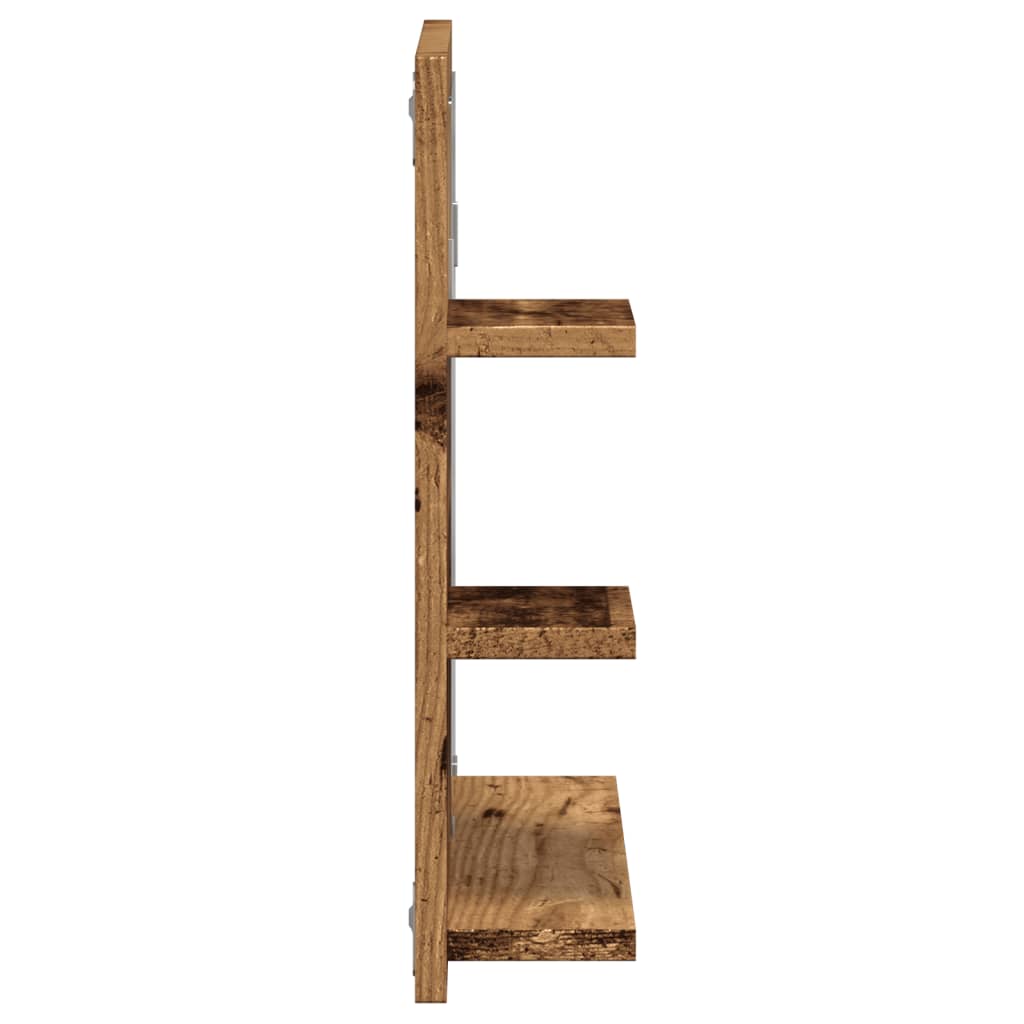 Badspiegel Weiß 60x10,5x45 cm Holzwerkstoff