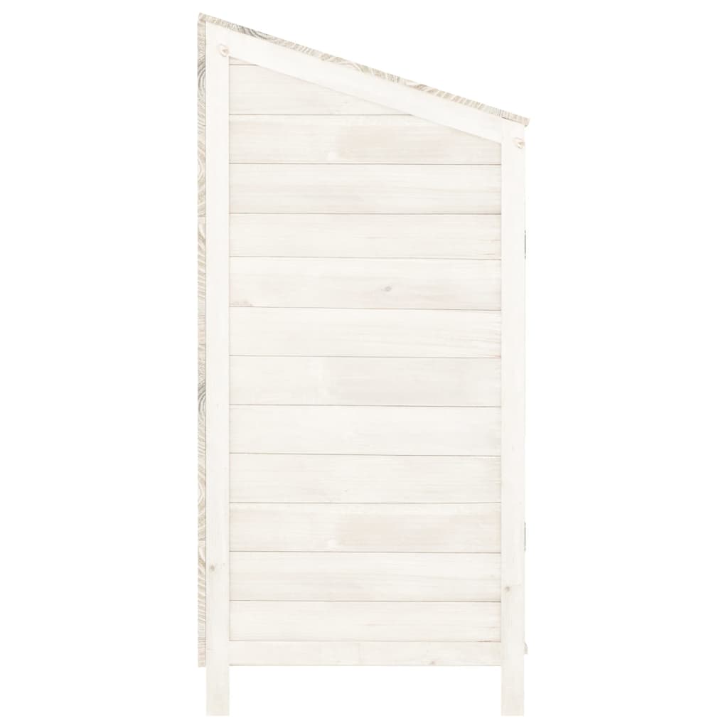 Geräteschuppen 55x52x174,5 cm Massivholz Tanne