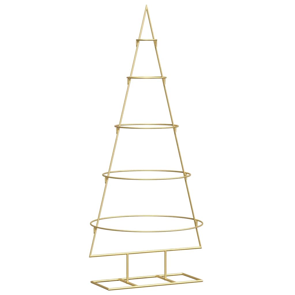 Metall-Weihnachtsbaum Deko Schwarz 60 cm