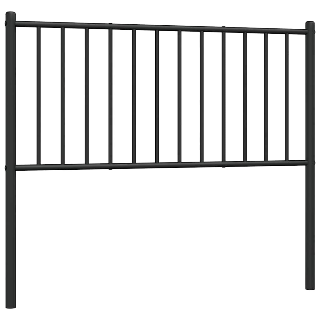 Ersatz-Kopfteil Metall Schwarz 75 cm