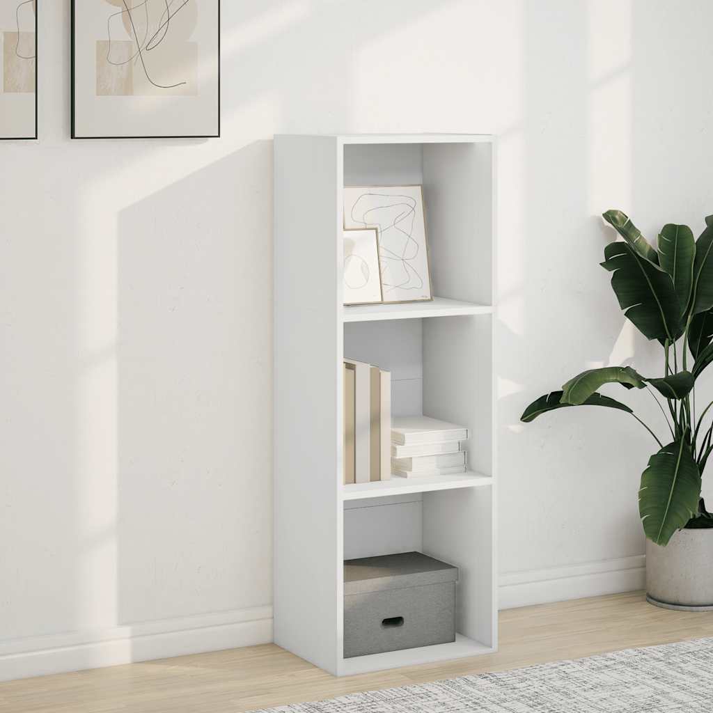 Bücherregal Weiß 80x30x189 cm Holzwerkstoff