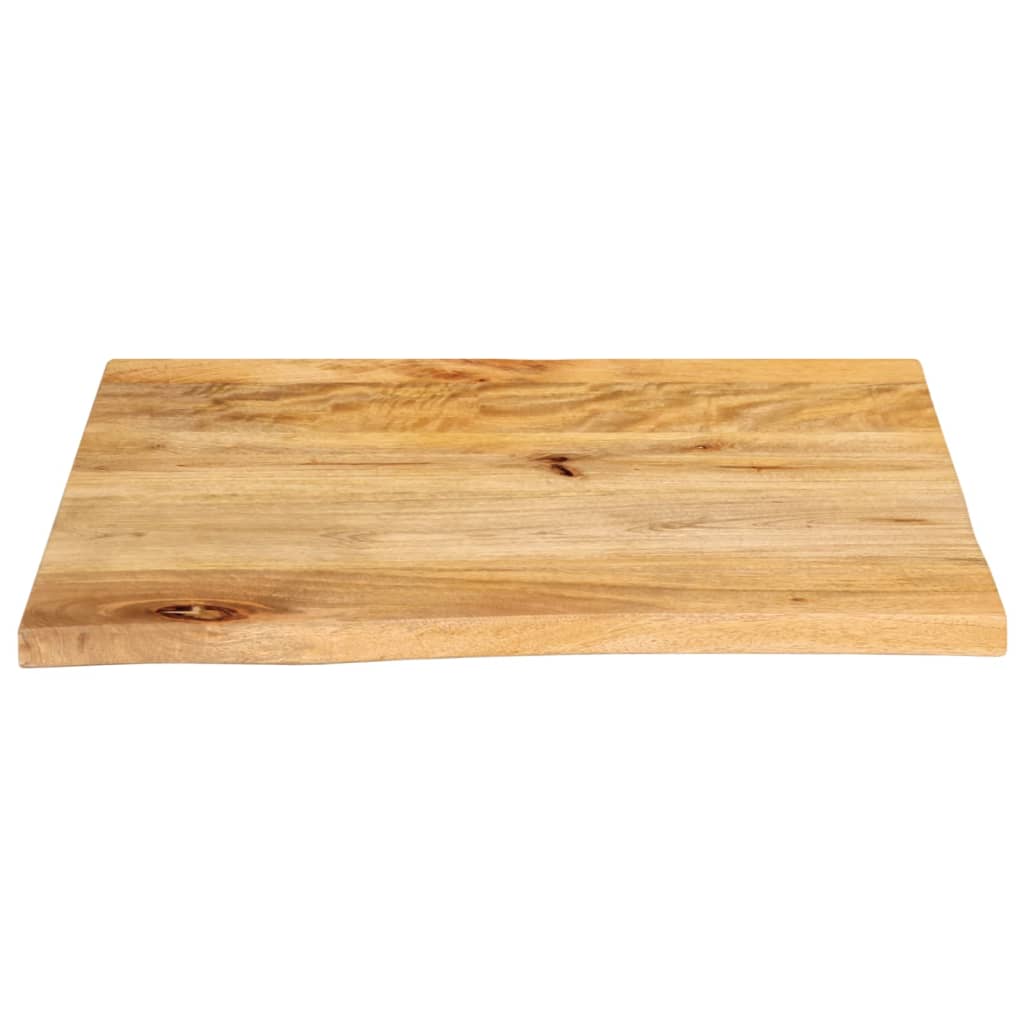 Wandregal 40x20x2,5 cm Rechteckig Massivholz Akazie Baumkante