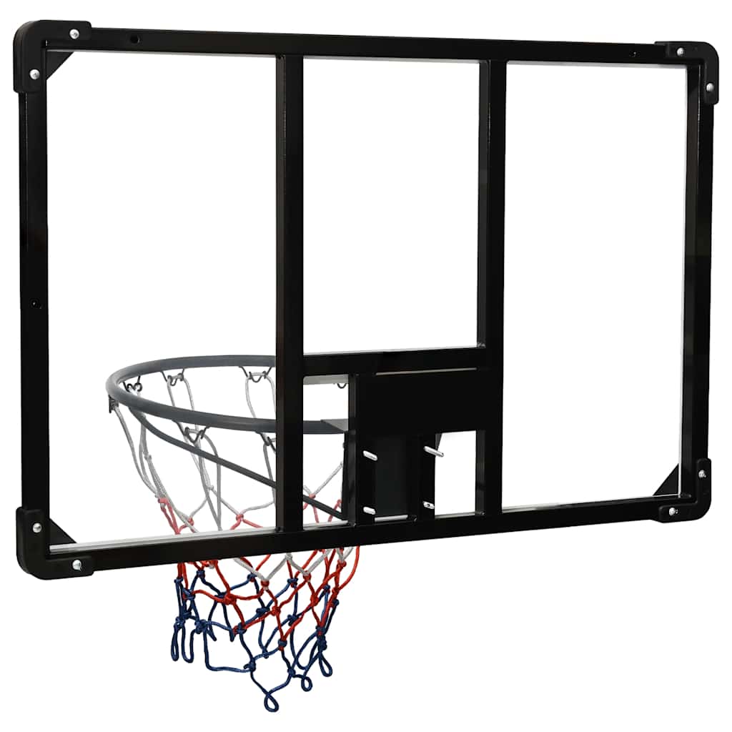Basketballkorb Transparent 106x69x3 cm Polycarbonat
