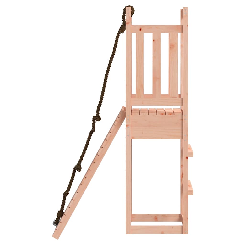 Spielturm mit Kletterwand Massivholz Kiefer