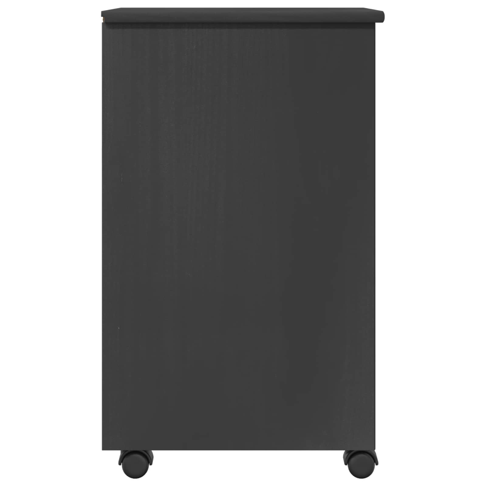 Rollschrank Honigbraun 34 x 39 x 65,5 cm Massives Kiefernholz