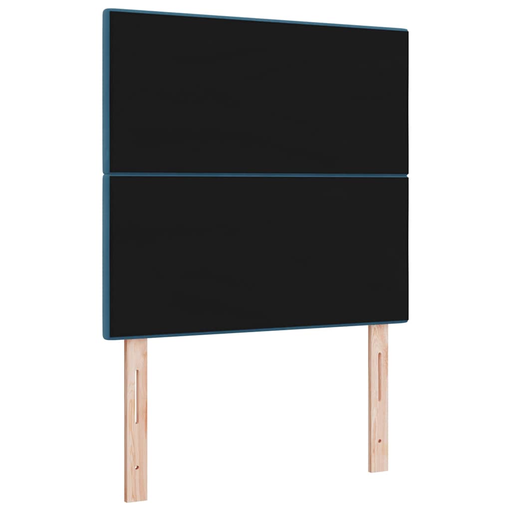 Kopfteil Hellgrau 80 cm Samt