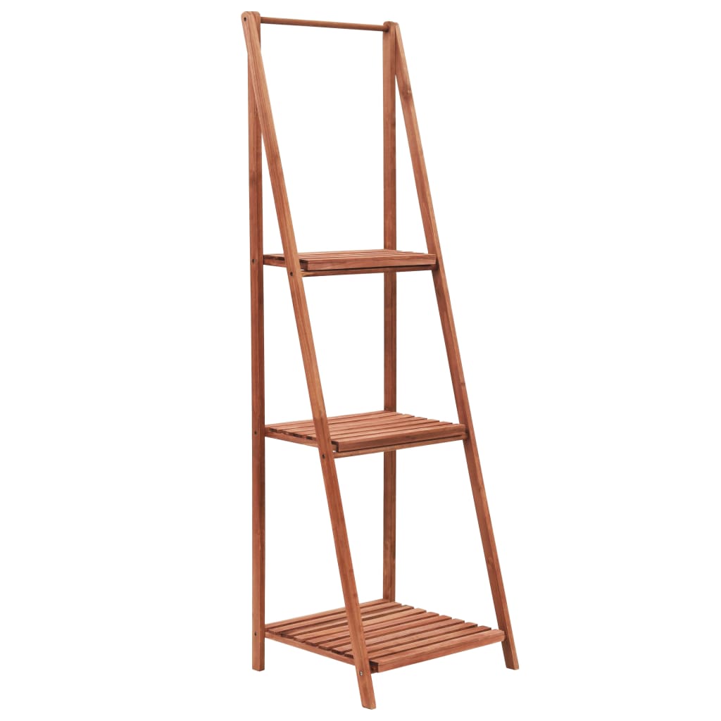 3-Tier Pflanzenständer Zedernholz 48x45x40 cm