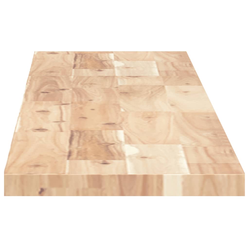 Tischplatte 40x20x2 cm Rechteckig Massivholz Akazie
