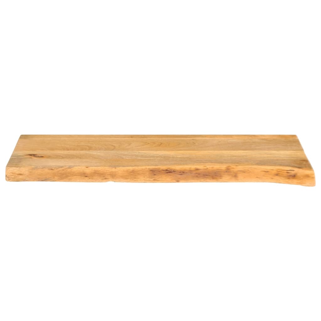 Wandregal 40x20x2,5 cm Rechteckig Massivholz Akazie Baumkante