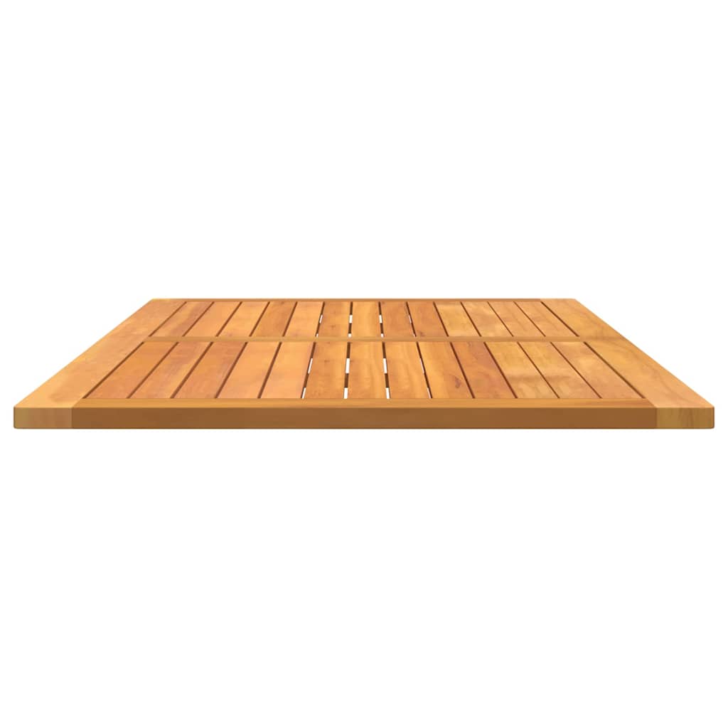 Tischplatte Öl-Natur 80 x 40 x 2 cm Massivholz Akazie