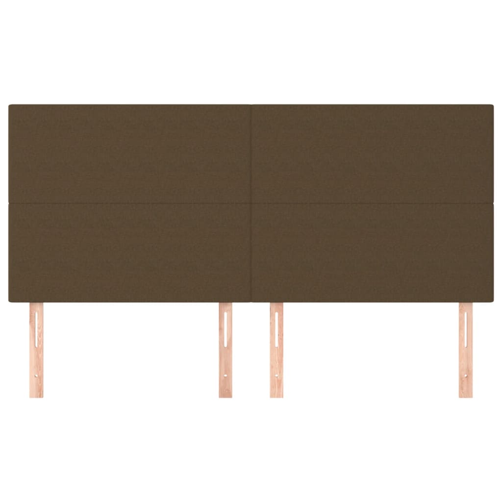 Kopfteil Hellgrau 80x5x118/128 cm Stoff
