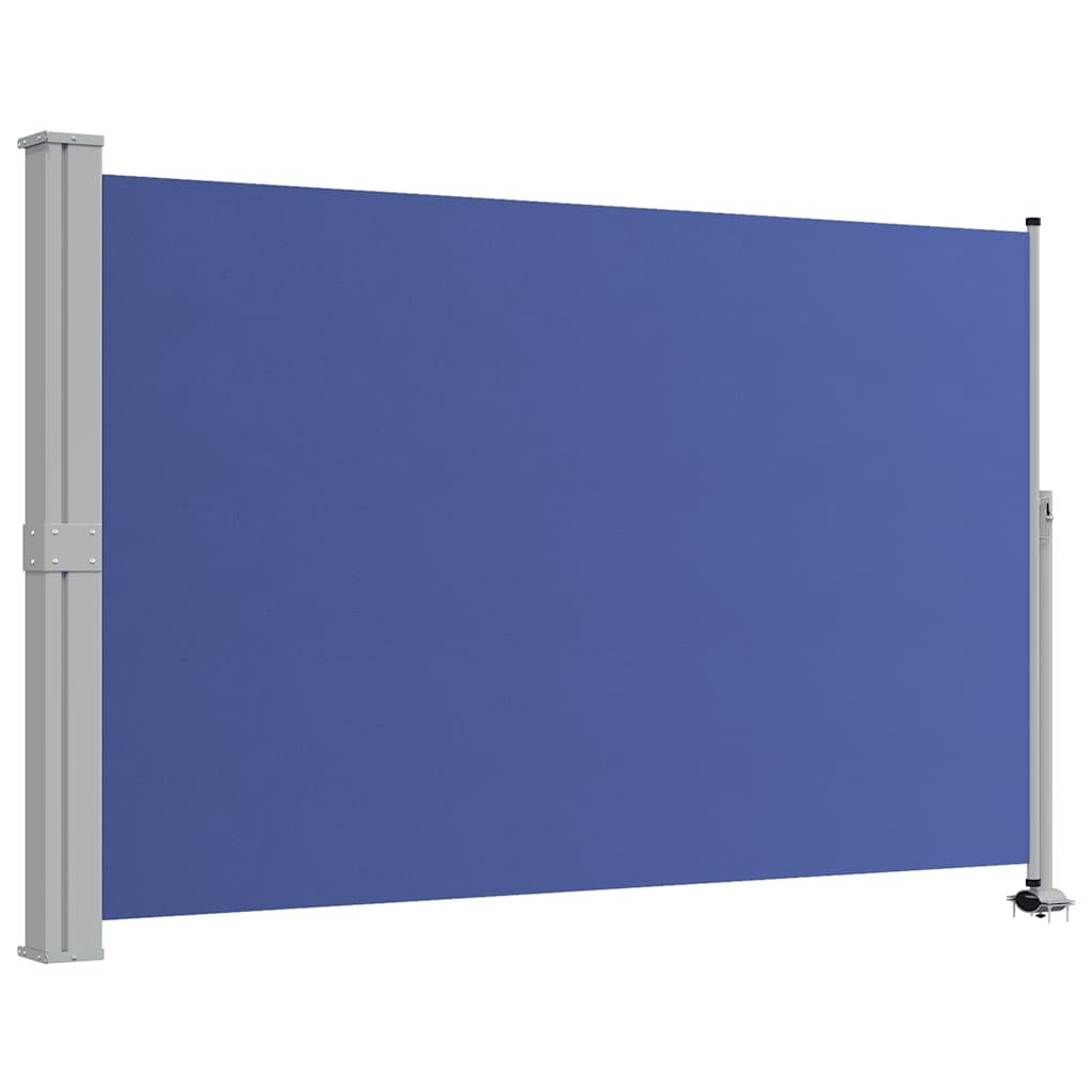 Seitenmarkise 60 x 300 cm 100% Polyester Eisen Stahl