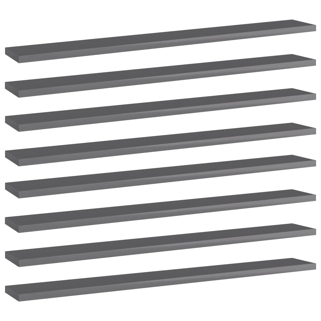 Bücherregal-Bretter 4 Stk. Weiß 40x10x1,5 cm Holzwerkstoff