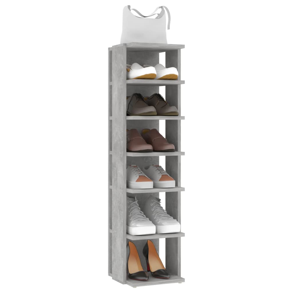 Schuhschrank Weiß 27,5x27x102 cm Holzwerkstoff