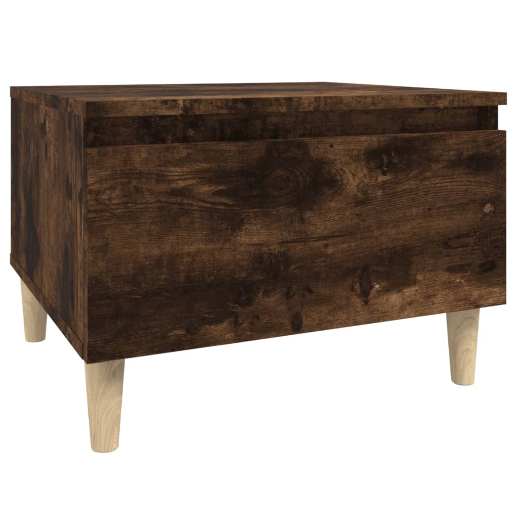 Beistelltisch Weiß 50x46x35 cm Holzwerkstoff