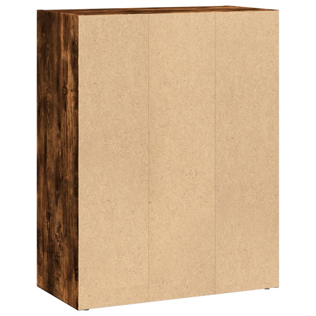 Bücherregal Weiß 80x30x189 cm Holzwerkstoff