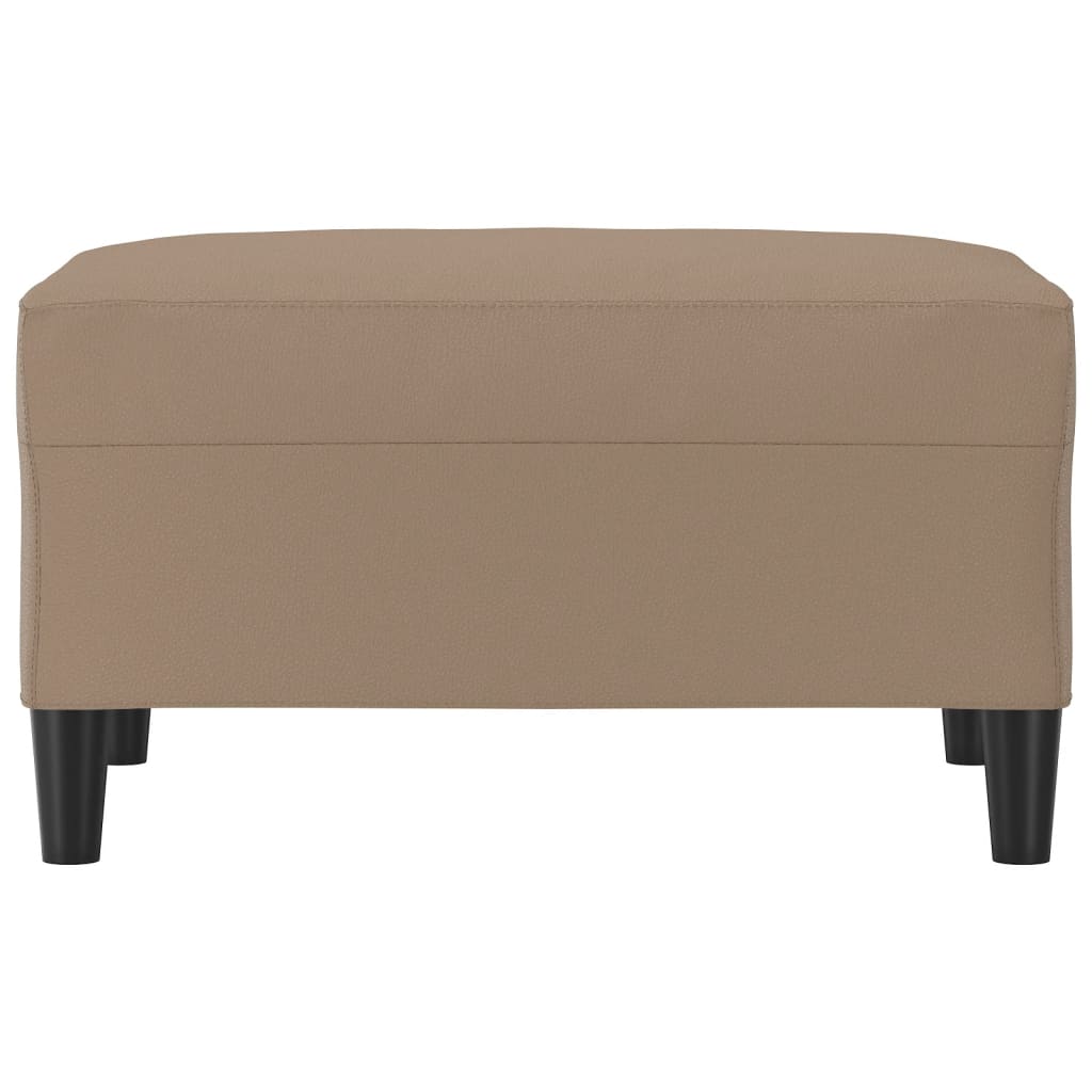 Fußhocker Schwarz 60x50x41 cm Kunstleder