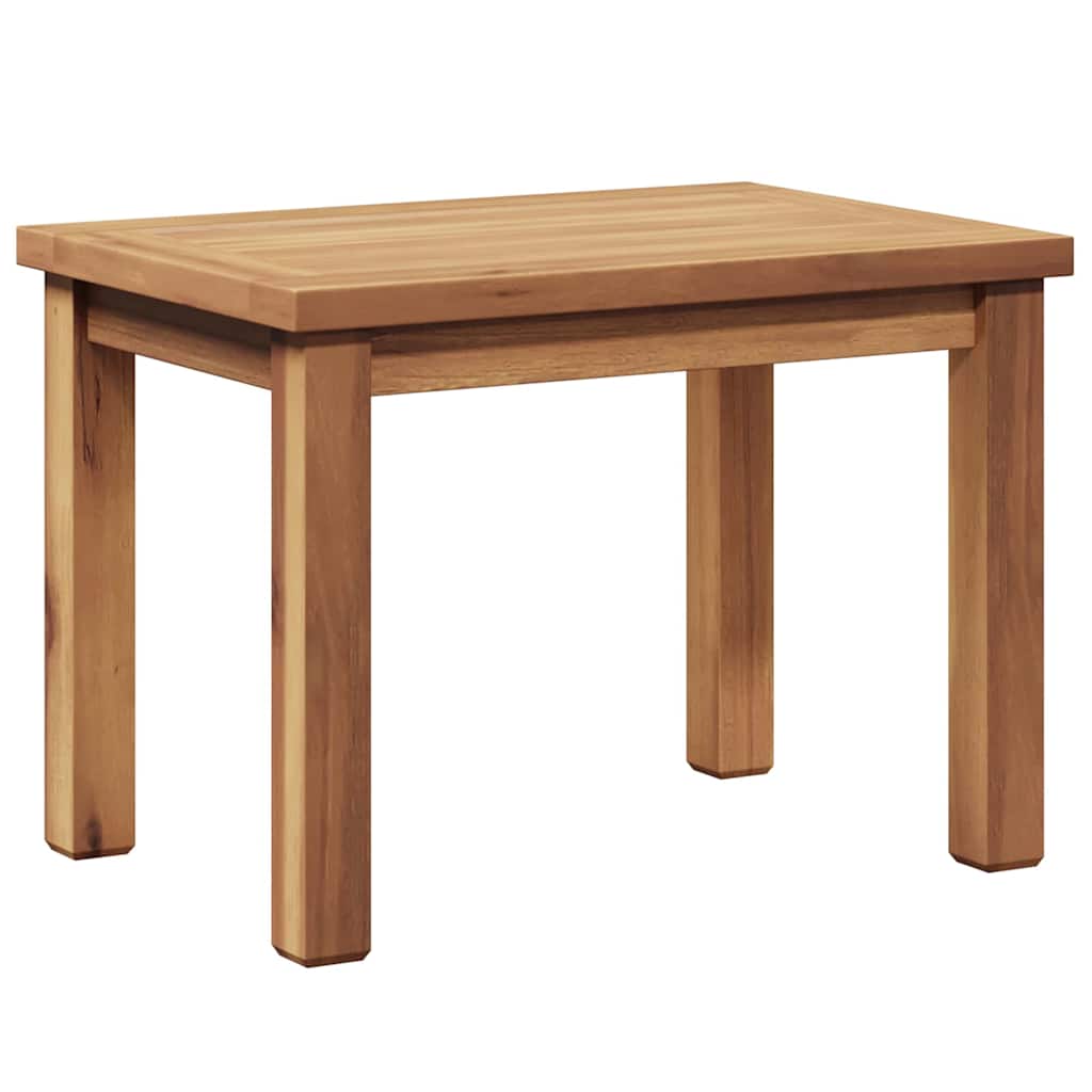 Couchtisch Braun 45 x 45 x 36 cm Massivholz Teak