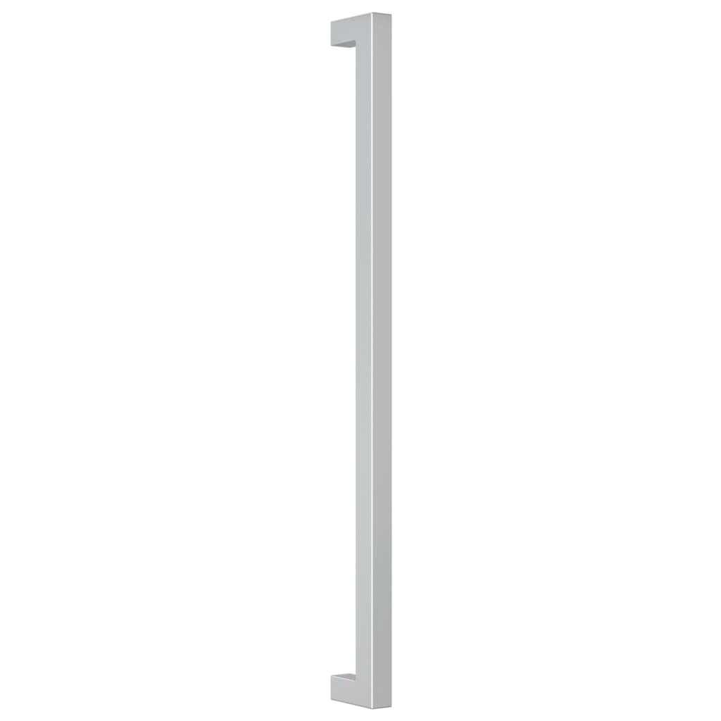 Möbelgriffe 10 Stk. Silbern 64 mm Edelstahl