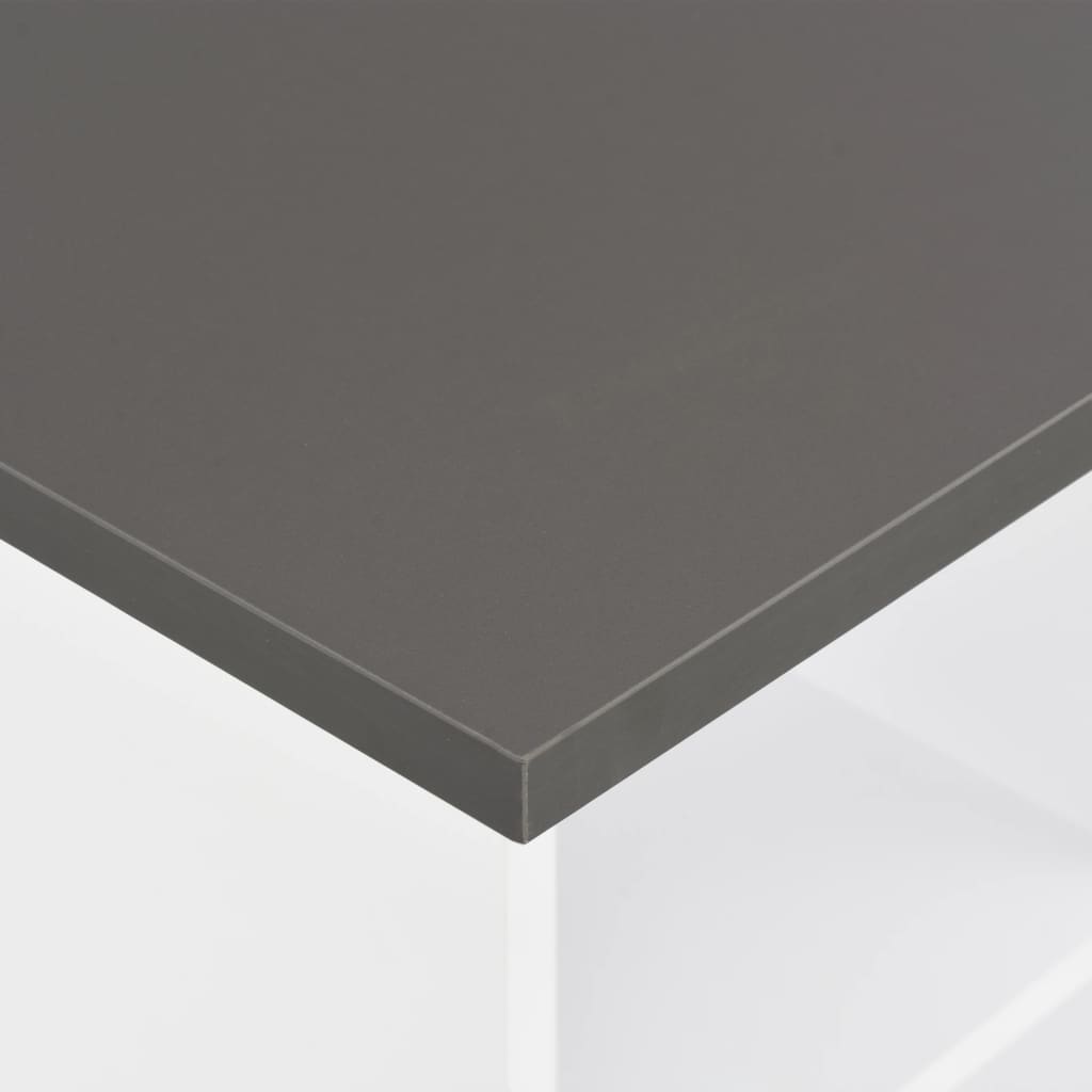 Bartisch Weiß 60x60x110 cm