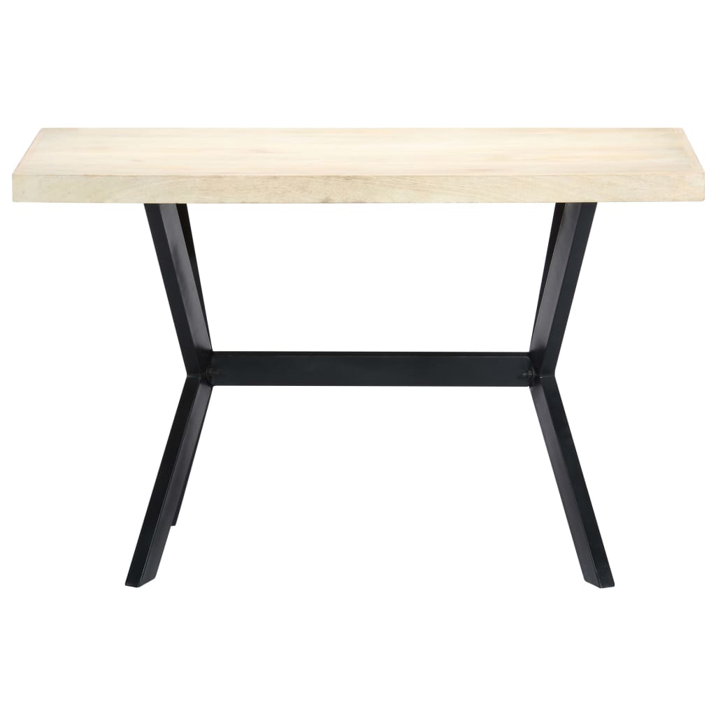 Esstisch Massivholz Mango und Stahlgestell 180 cm