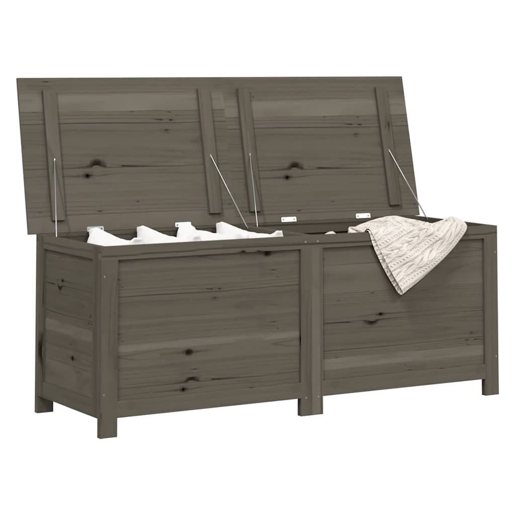 Outdoor-Kissenbox 50x50x56 cm Massivholz Tanne
