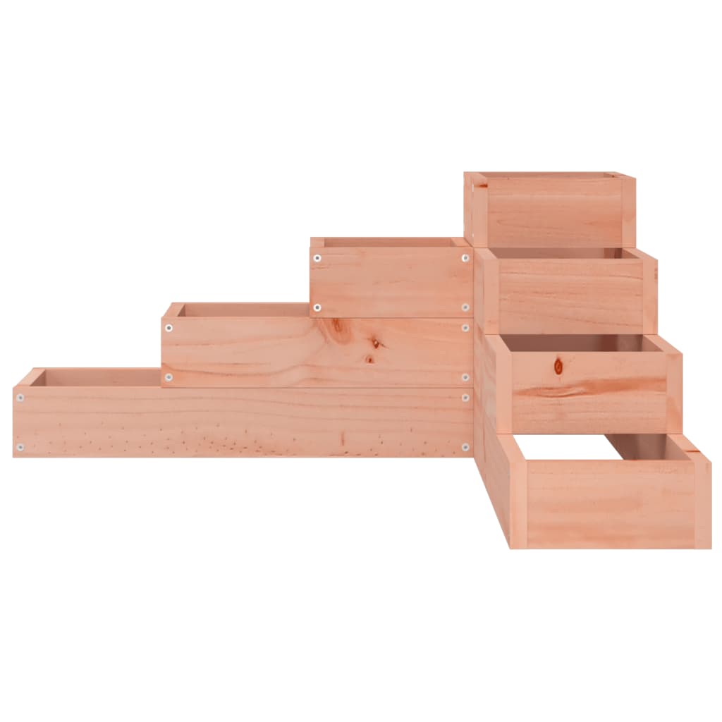 Pflanzentreppe 4 Stufen 80,5x79x36 cm Massivholz Kiefer