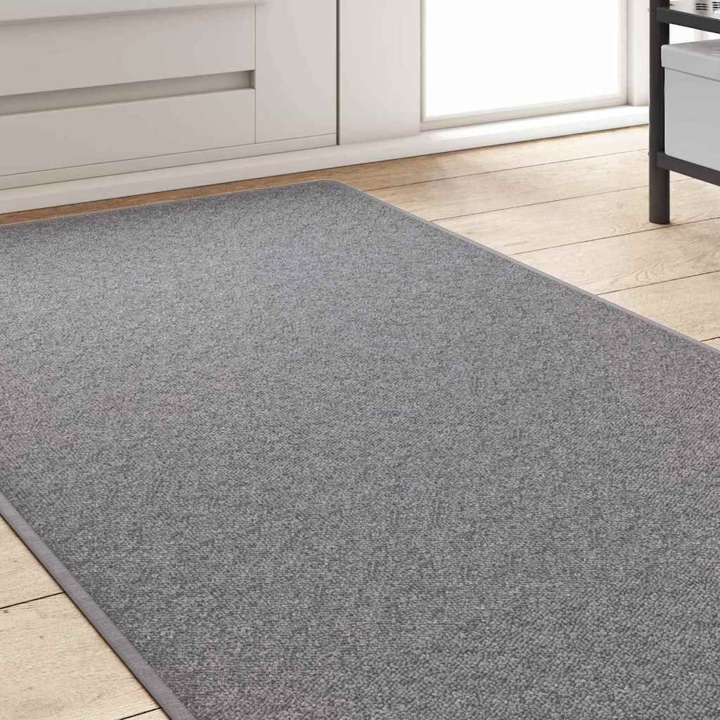 Teppichläufer Anthrazit 80 x 500 cm 100% Polypropylen