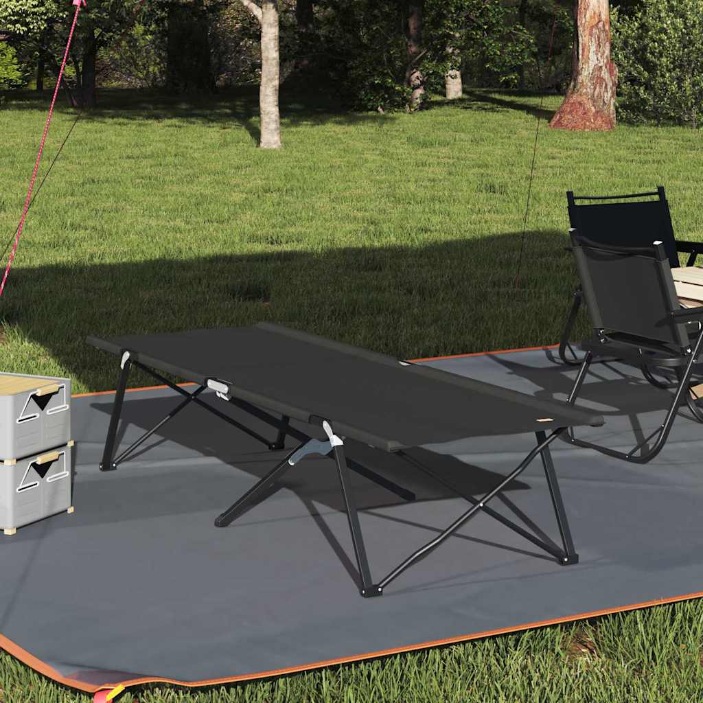 Klapp Schlafbett fürs Camping Blau 206 x 76 x 74 cm