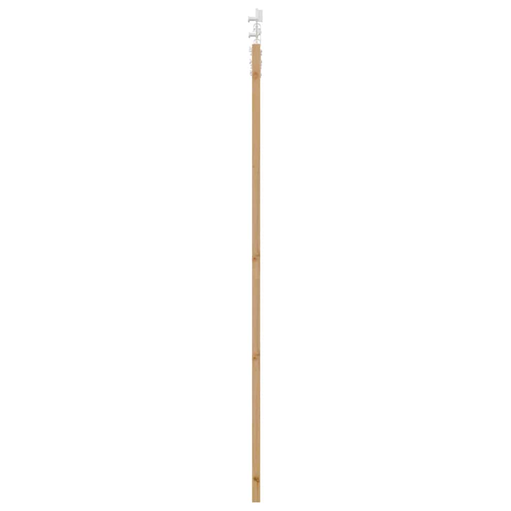 Schiebetür ORKDAL Natürlich und Schwarz 61 x 198,5 cm
