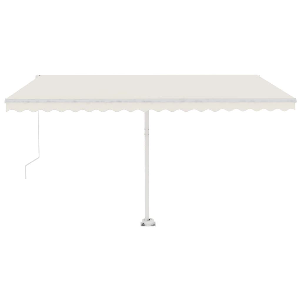 Standmarkise Manuell Einziehbar 300x250 cm Creme