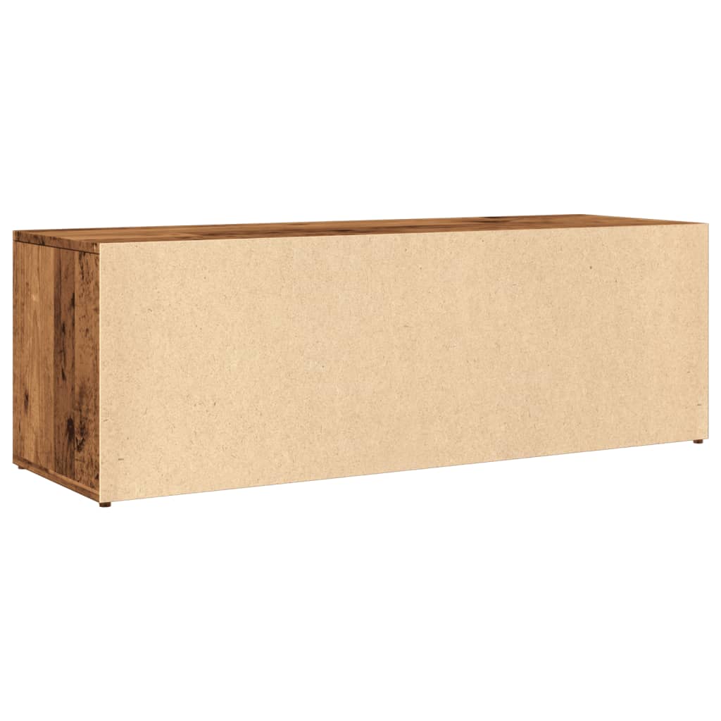 Schuhbank Weiß 105x35x35 cm Holzwerkstoff