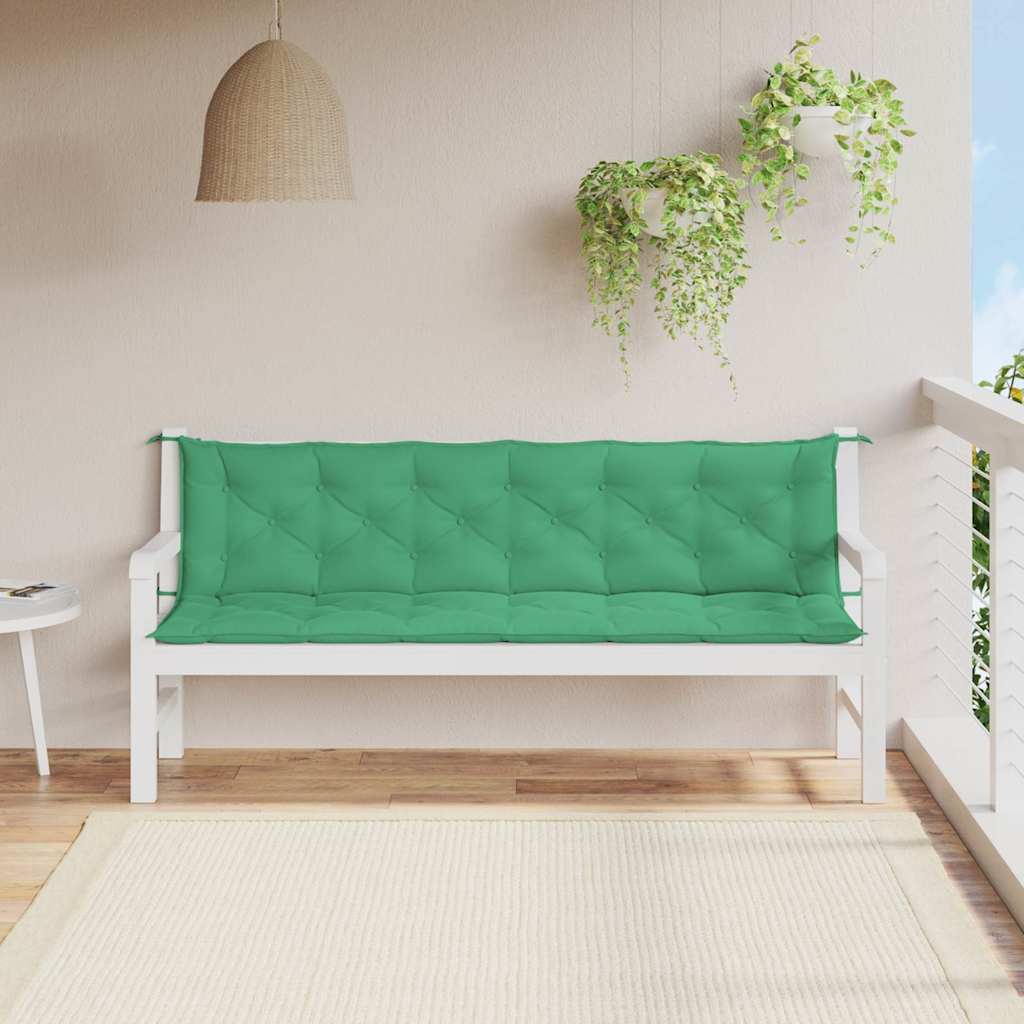 Gartenbank-Auflage Anthrazit 100x(50+50)x7 cm Oxford-Gewebe