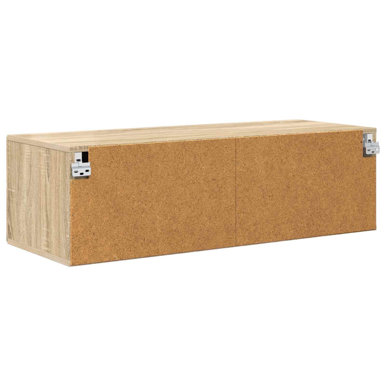Highboard mit Regal FLORIN Weiß 60 x 35 x 182 cm Holzwerkstoff